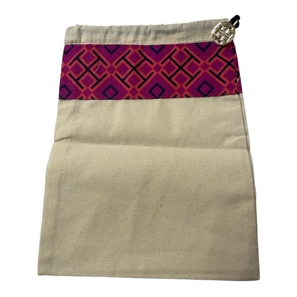 TORY Burch Canvas Drawstring Bag - Picture 1 of 2